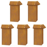 Recinzioni per lumache 16 pcs Ruggine