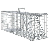Trappola per animali Antracite 61 x 20 x 21.5 cm Acciaio