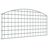 Set di Recinzione per Stagno 5 pcs Verde 100 x 50 cm Acciaio