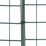 Set di Recinzione per Stagno 5 pcs Verde 100 x 50 cm Acciaio