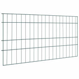 Set di Recinzione per Stagno 5 pcs Verde 100 x 50 cm Acciaio