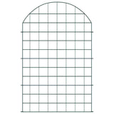 Set di Recinzione per Stagno 8 pcs Verde 50 x 80 cm Acciaio