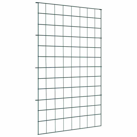 Set di Recinzione per Stagno 8 pcs Verde 50 x 80 cm Acciaio