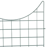 Set di Recinzione per Stagno 8 pcs Verde 50 x 80 cm Acciaio