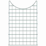 Set di Recinzione per Stagno 8 pcs Verde 50 x 80 cm Acciaio