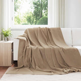 Coperta Cammello 220 x 240 cm Panno