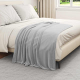 Coperta Grigio 130 x 150 cm Panno