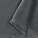 Coperte da Pile 6 pcs Grigio scuro 130 x 150 cm Panno