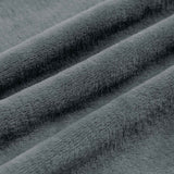 Coperte da Pile 6 pcs Grigio scuro 150 x 200 cm Panno