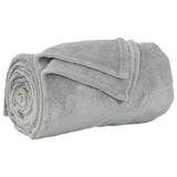 Coperte da Pile 6 pcs Grigio 240 x 270 cm Panno