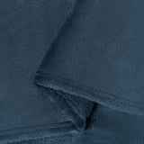 Coperte da Pile 6 pcs Blu navy 220 x 240 cm Panno