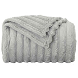 Coperta Grigio 150 x 130 cm Panno