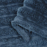 Coperta Blu navy 240 x 220 cm Panno