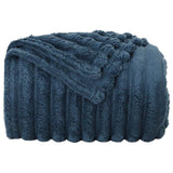 Coperta Blu navy 270 x 240 cm Panno