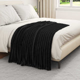 Coperta Nero 150 x 130 cm Panno