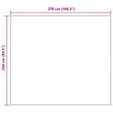 Coperta Rosa 270 x 240 cm Panno