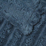 Coperte da Pile 6 pcs Blu navy 200 x 150 cm Panno