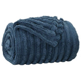 Coperte da Pile 6 pcs Blu navy 240 x 220 cm Panno