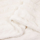 Coperte da Pile 6 pcs Crema 200 x 150 cm Panno