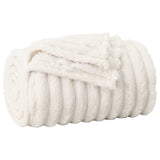 Coperte da Pile 6 pcs Crema 270 x 240 cm Panno