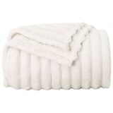 Coperte da Pile 6 pcs Crema 270 x 240 cm Panno