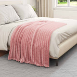Coperte da Pile 6 pcs Rosa 150 x 130 cm Panno