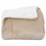 Coperta Beige 220 x 240 cm Panno