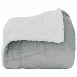 Coperta Grigio 240 x 270 cm Panno