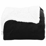 Coperta Nero 220 x 240 cm Panno