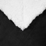 Coperta Nero 240 x 270 cm Panno
