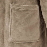Accappatoio senza Cappuccio Cammello xxxl Flanella