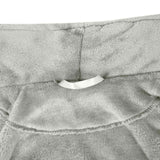 Accappatoio senza Cappuccio Grigio xl Flanella