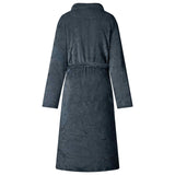 Accappatoio senza Cappuccio Blu navy xxl Flanella