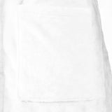 Accappatoio senza Cappuccio Bianco l Flanella