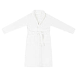 Accappatoio senza Cappuccio Bianco xl Flanella