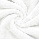 Accappatoio senza Cappuccio Bianco xl Flanella