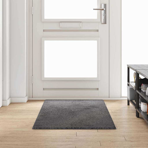 Runner in Moquette Grigio 80 x 200 cm 100% Polipropilene Tuft