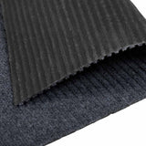 Runner in Moquette Grigio 80 x 300 cm Tessuto