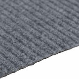 Runner in Moquette Grigio chiaro 80 x 500 cm Tessuto