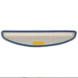 Tappetini per scale autoadesivi 15 pcs Blu 56 x 17 x 3 cm