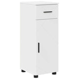 Set di mobili per il bagno con cassetto con porta 5 pcs Bianco