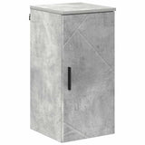 Set di mobili per il bagno con cassetto 5 pcs Grigio cemento