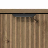 Set di mobili per il bagno con porta 2 pcs Rovere artigianale