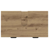 Set di mobili per il bagno con porta 2 pcs Rovere artigianale