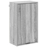 Set di mobili per il bagno con cassetto con porta Grigio Sonoma