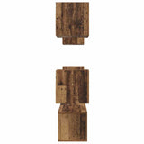 Set mobile TV 6 pcs Legno vecchio Legno truciolato