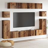 Unità TV 4 pcs Legno vecchio Legno truciolato