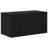 Set mobile TV 7 pcs Rovere Nero Legno truciolato