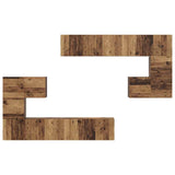 Unità TV 4 pcs Legno vecchio Legno truciolato