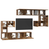 Unità TV 4 pcs Legno vecchio Legno truciolato